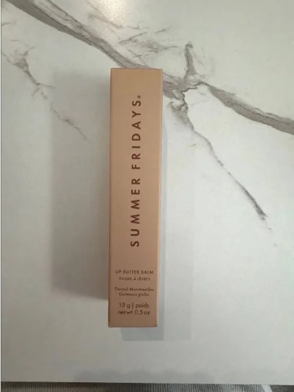 Summer Fridays Lip Butter Balm Limited Edition Toasted Marshmallow